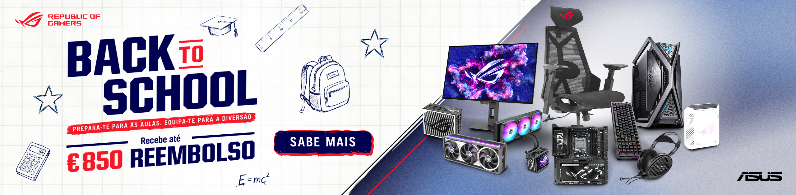 Campanha Regresso ás aulas Asus