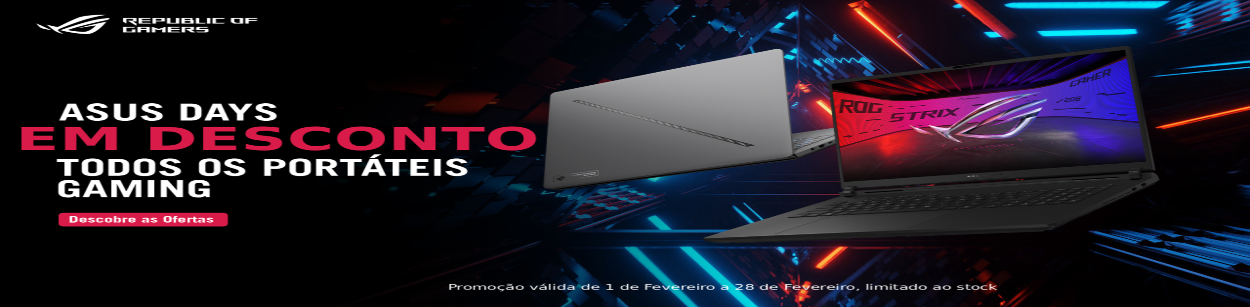 Computadores Portáteis -Asus Gaming Campanha