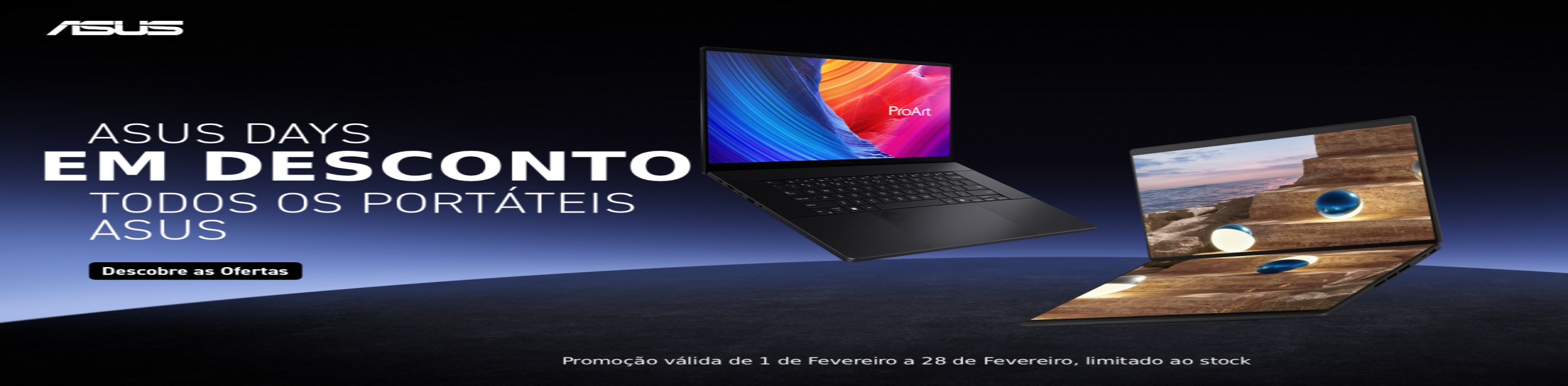 Computadores Portáteis -Asus Notebook Campanha