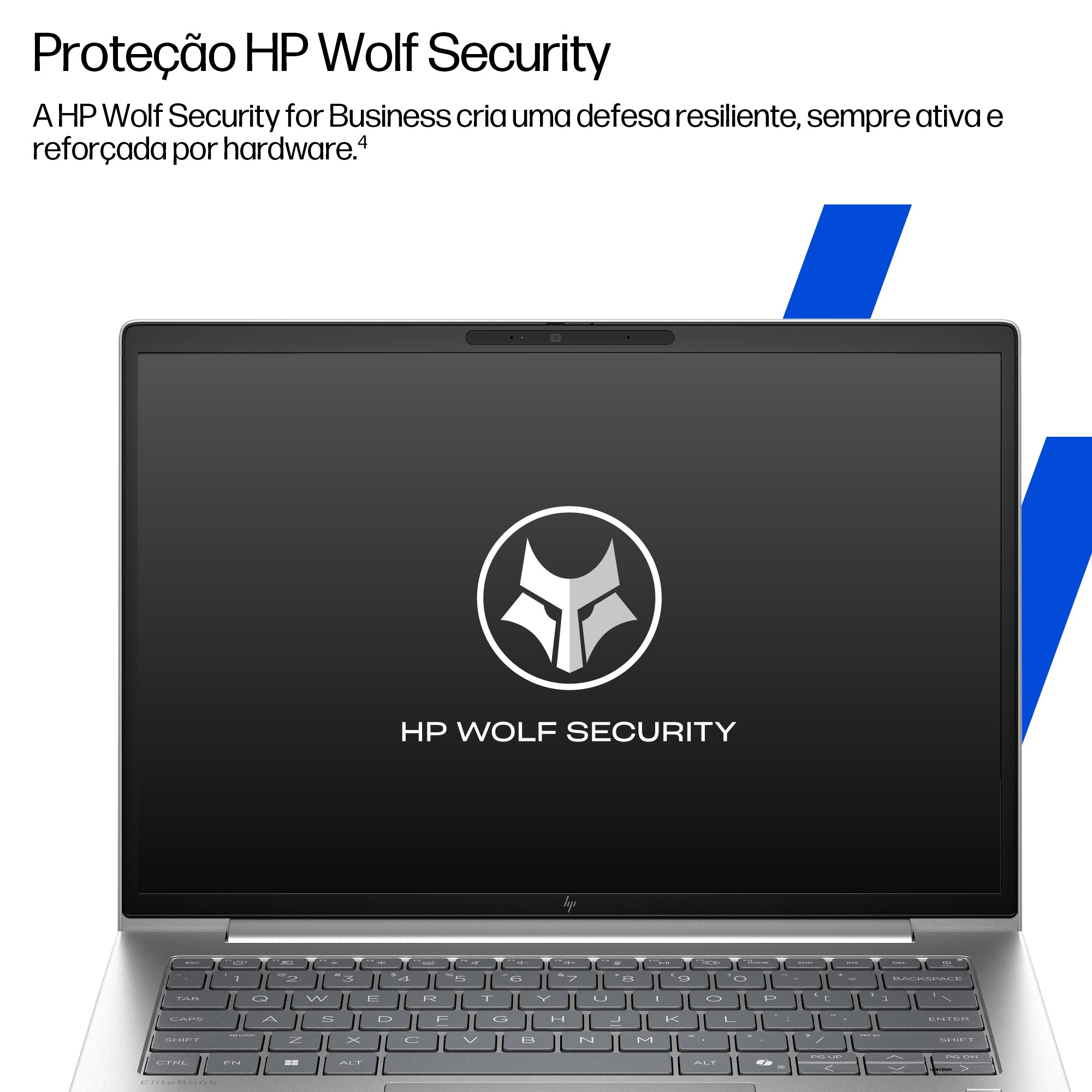HP EliteBook 6 G1i AI — ângulo lateral