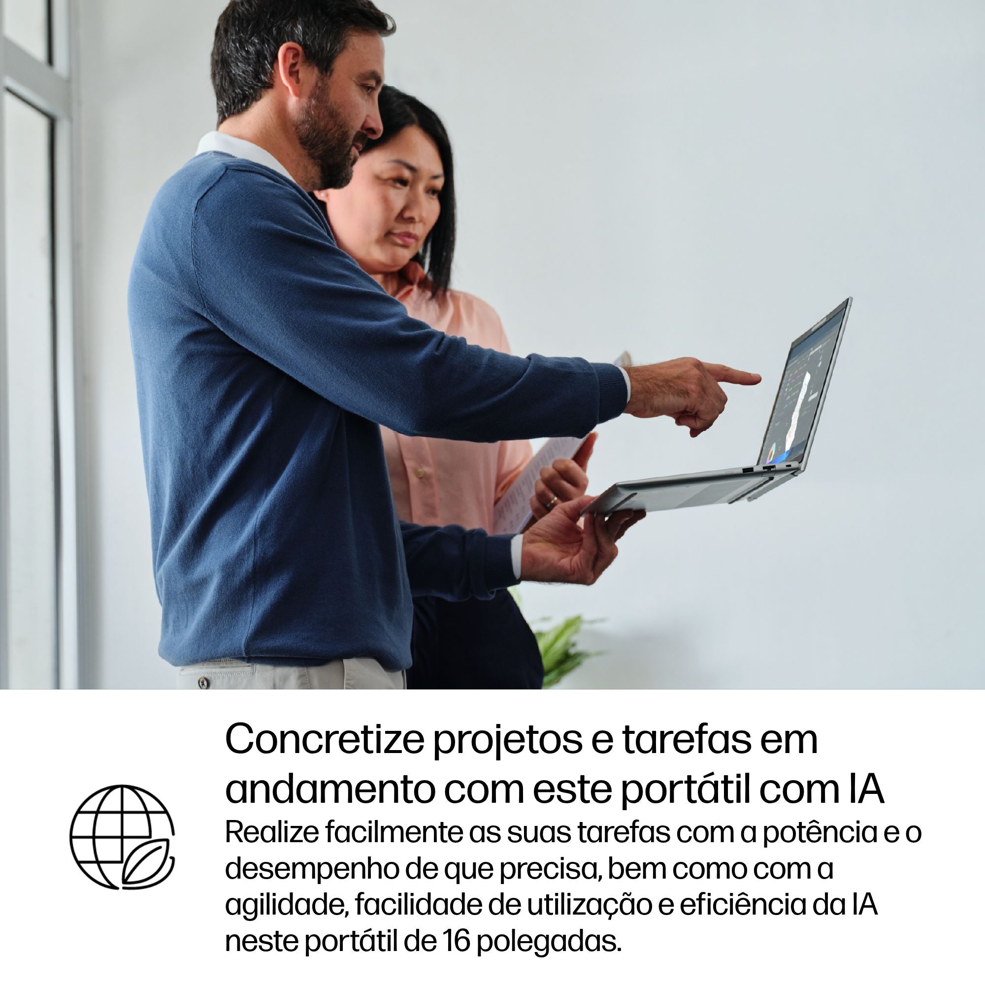 HP EliteBook 6 G1i AI — apoios de mão e touchpad