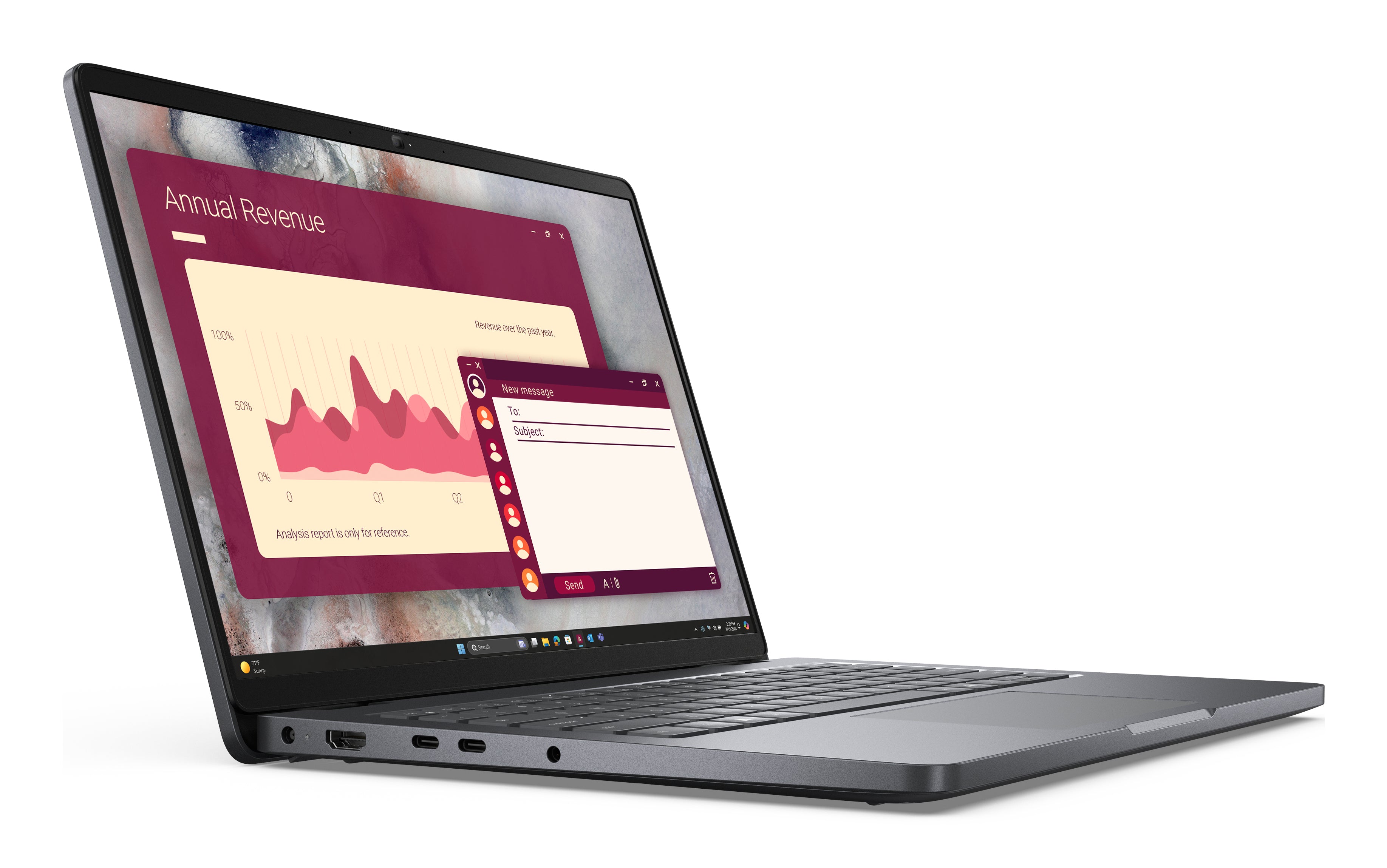DELL Pro 14 PC14250 ecrã 14 polegadas Full HD+ 1920x1200 antirreflexo