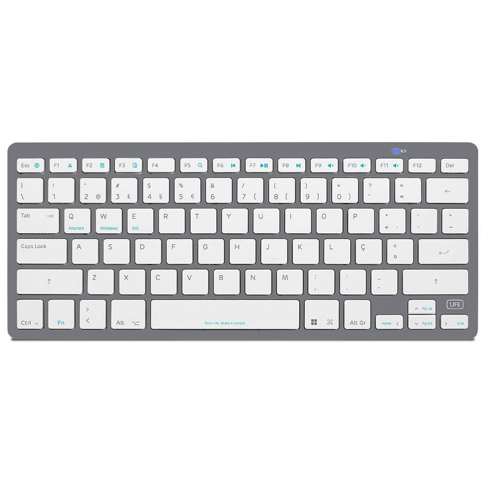 1LIFE Slim Multi-Device Bluetooth PT Branco – UPTECHBOX