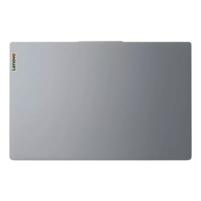 Lenovo IdeaPad Slim 3 aberto vista superior ecrã e teclado