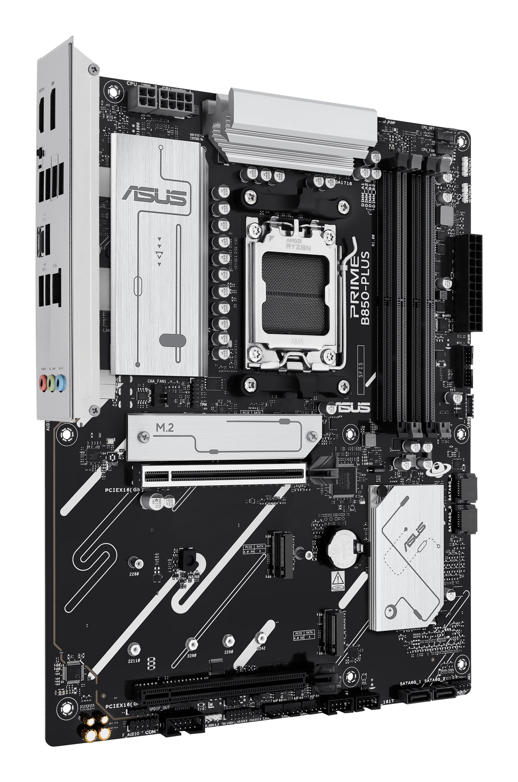 ASUS Prime B850-Plus-CSM slots DDR5