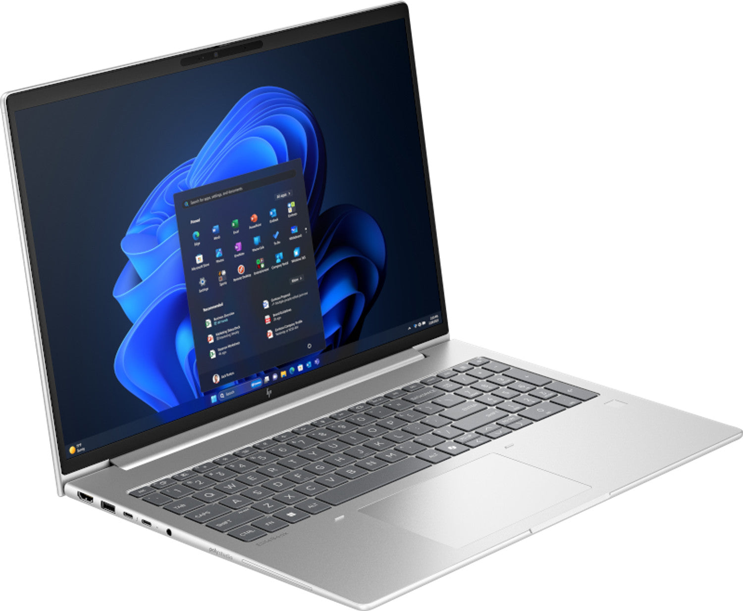 HP EliteBook 6 G1i AI — teclado retroiluminado e clickpad