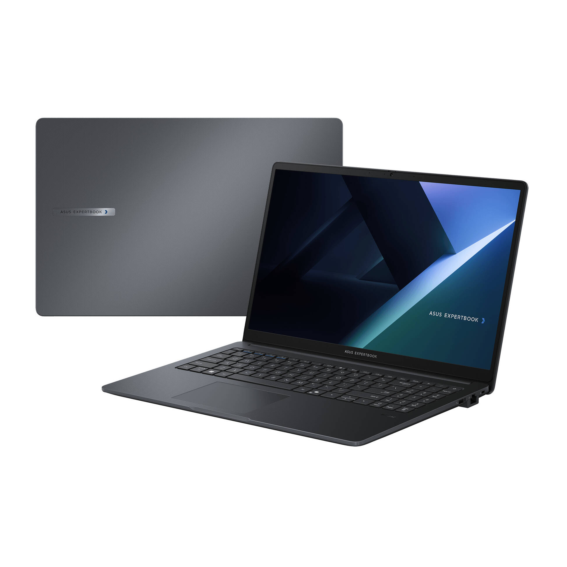 Asus ExpertBook B1503CVA — portas USB-C, USB-A, HDMI e RJ45 Ethernet
