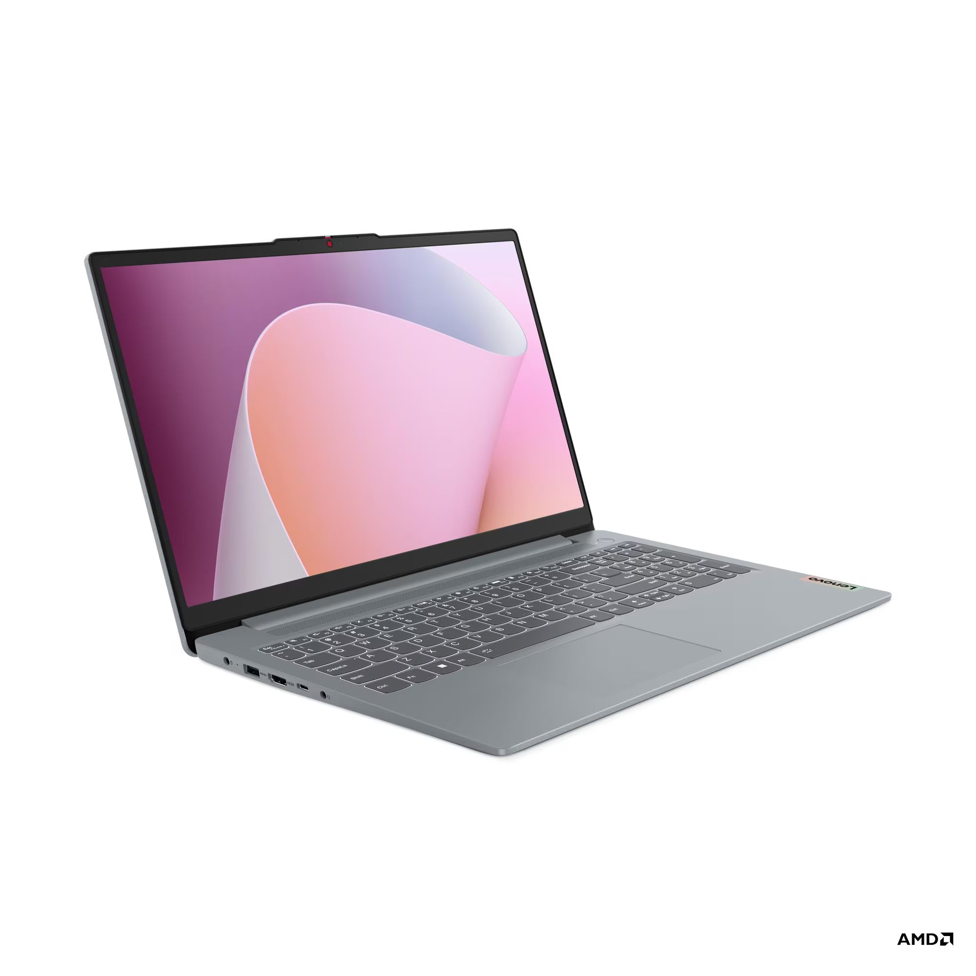 Lenovo IdeaPad Slim 3 15AMN8 — ecrã 15,6" Full HD antirreflexo em tom Arctic Grey