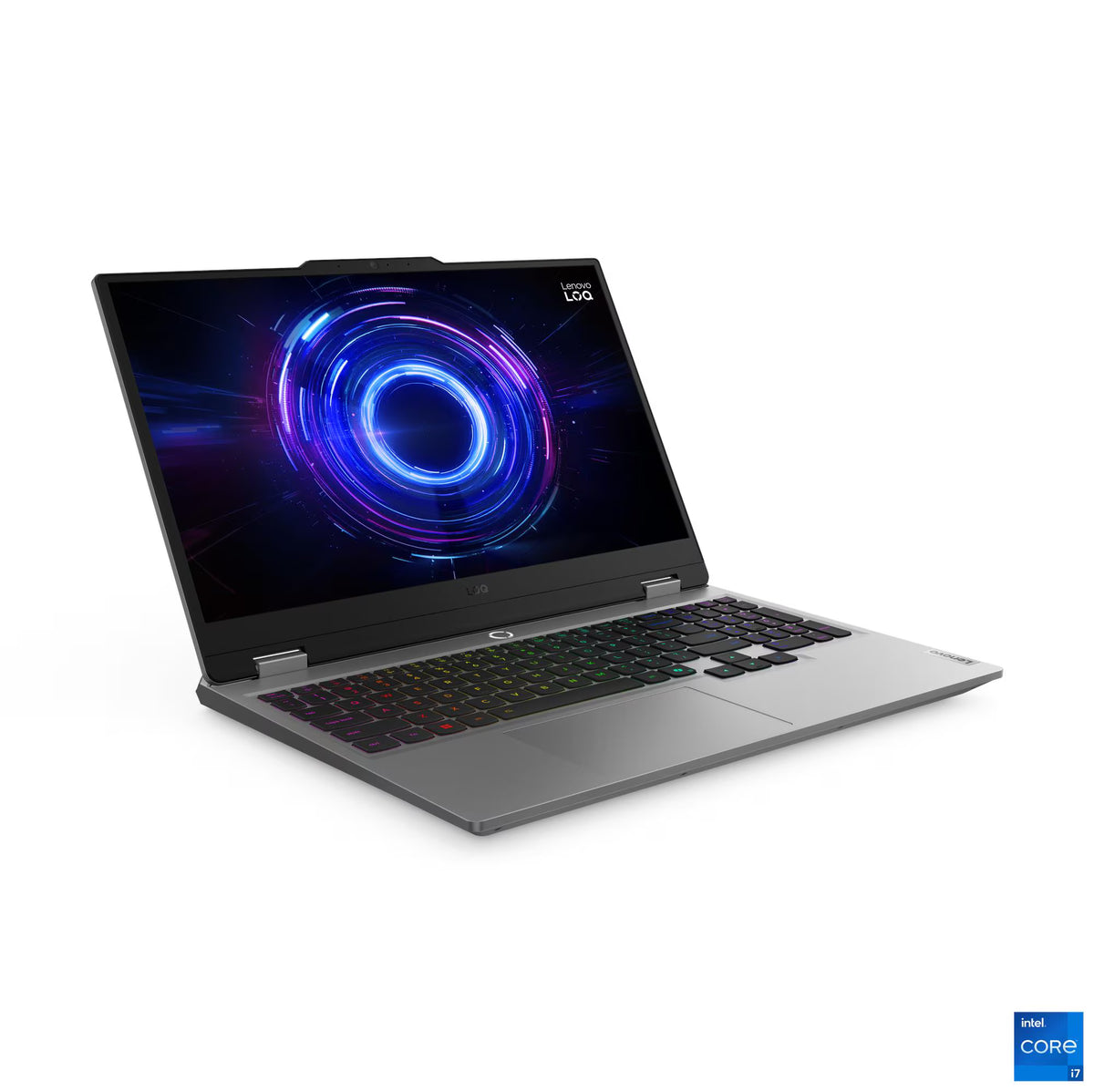 Lenovo LOQ 15IRX10 — perfil gaming Luna Grey