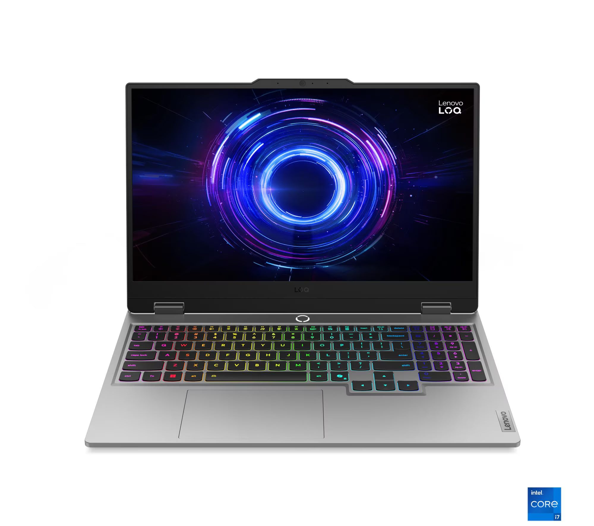 Lenovo LOQ 15IRX10 — vista traseira