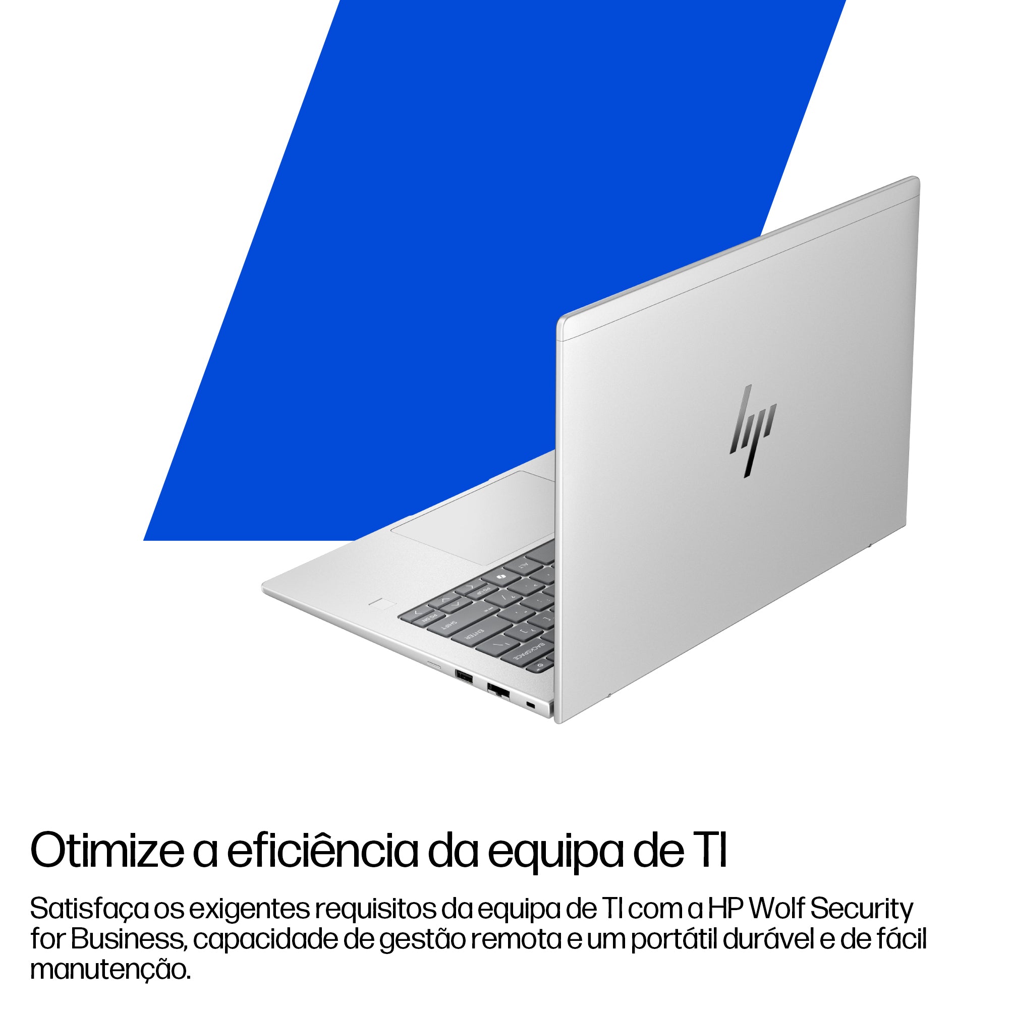 HP EliteBook 6 G1i AI — vista superior aberta