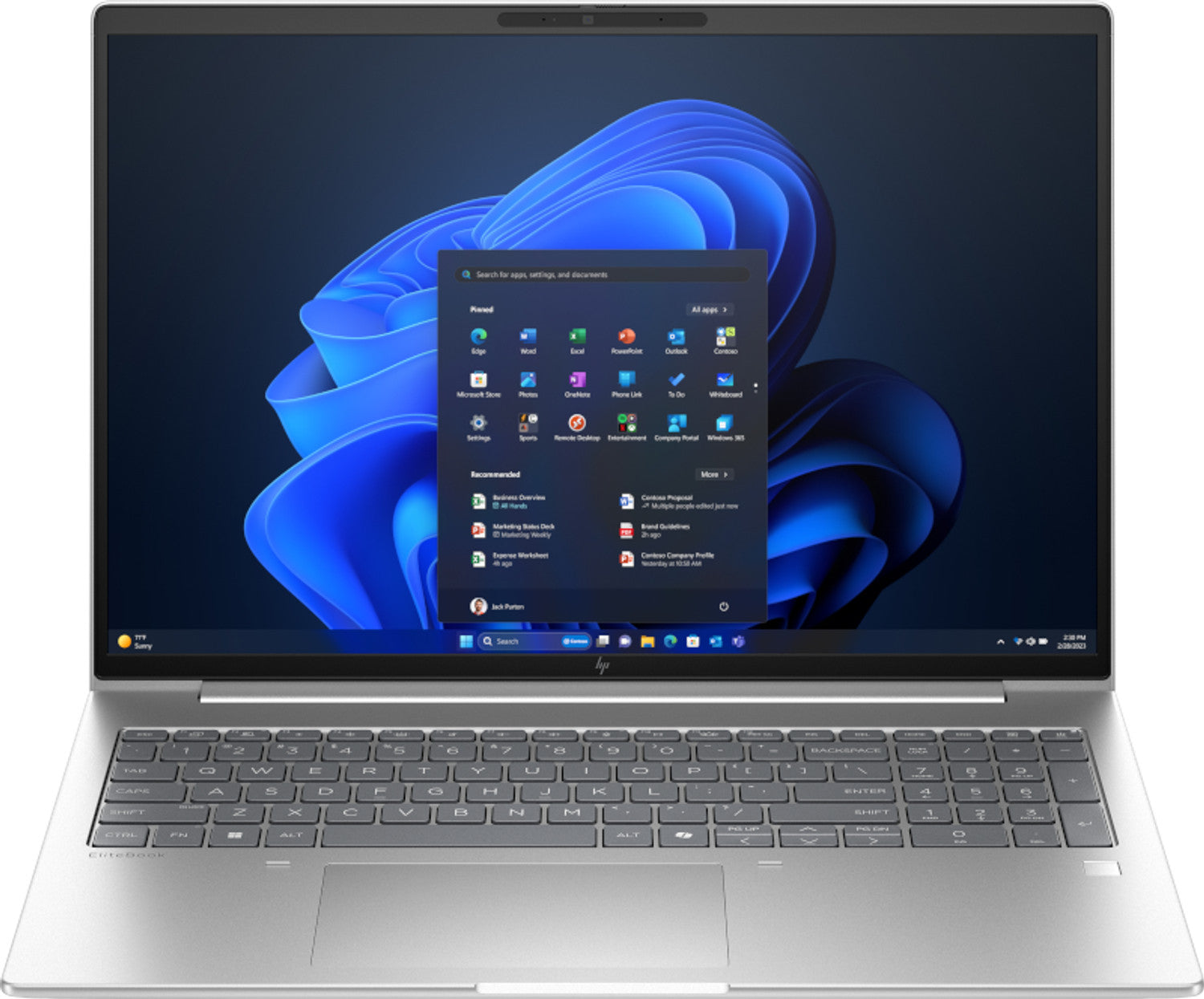 HP EliteBook 6 G1i AI — perfil Pike Silver