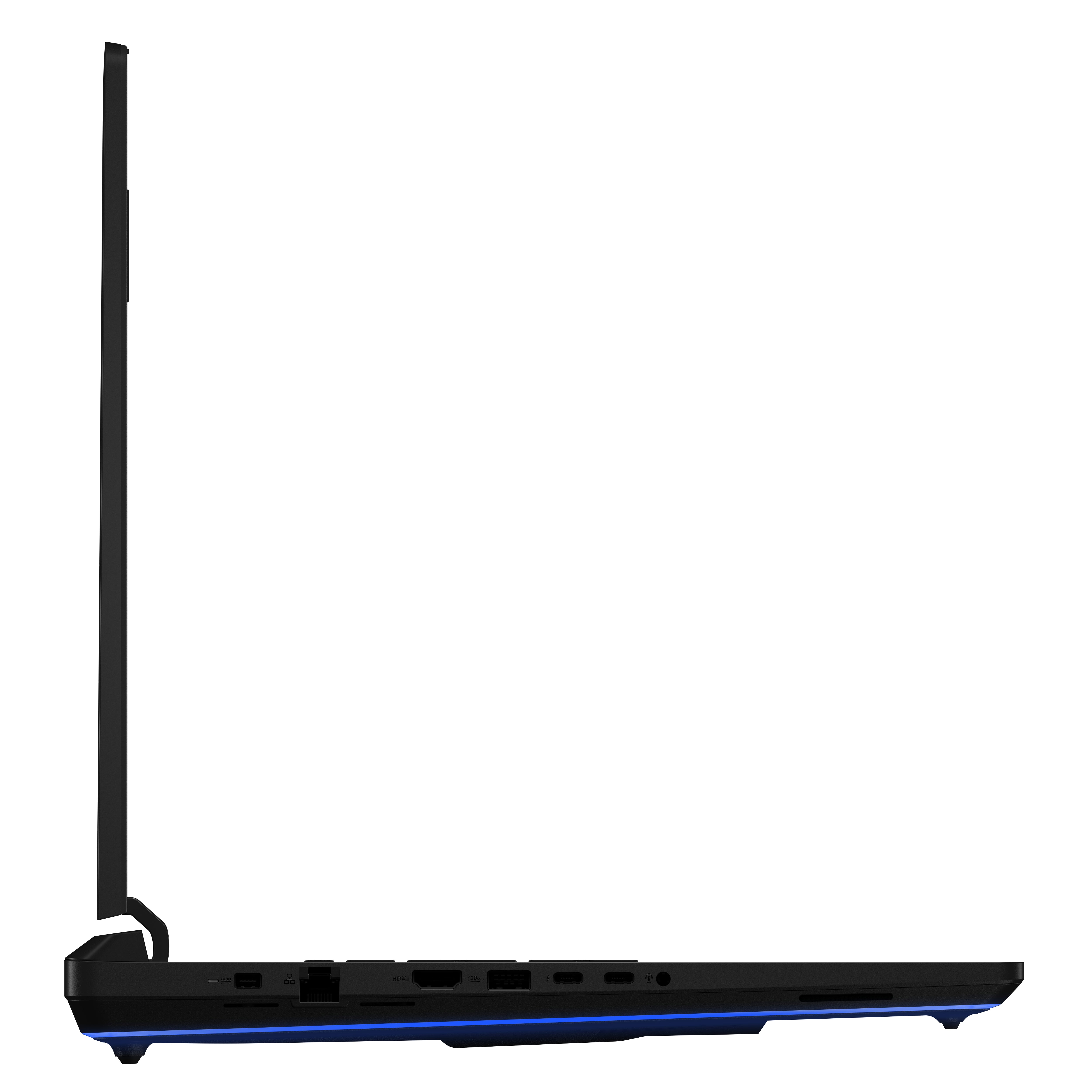 Asus ROG Strix SCAR 18 — vista traseira